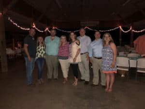 People enjoying date night on the farm
