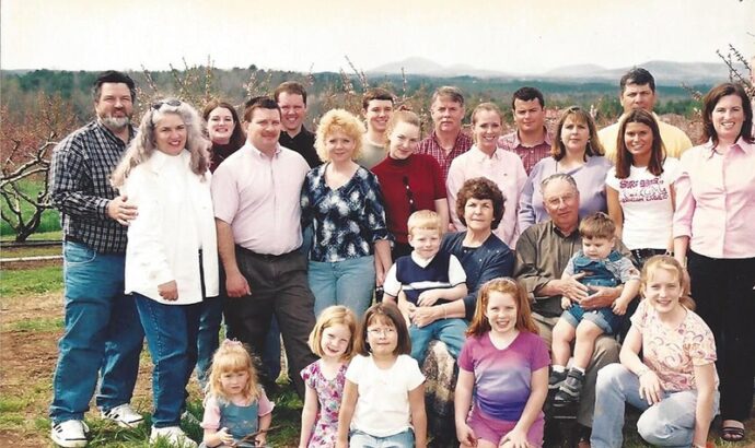 Echols family at Jaemor Farms