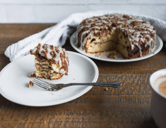 peaches and cream coffee cake