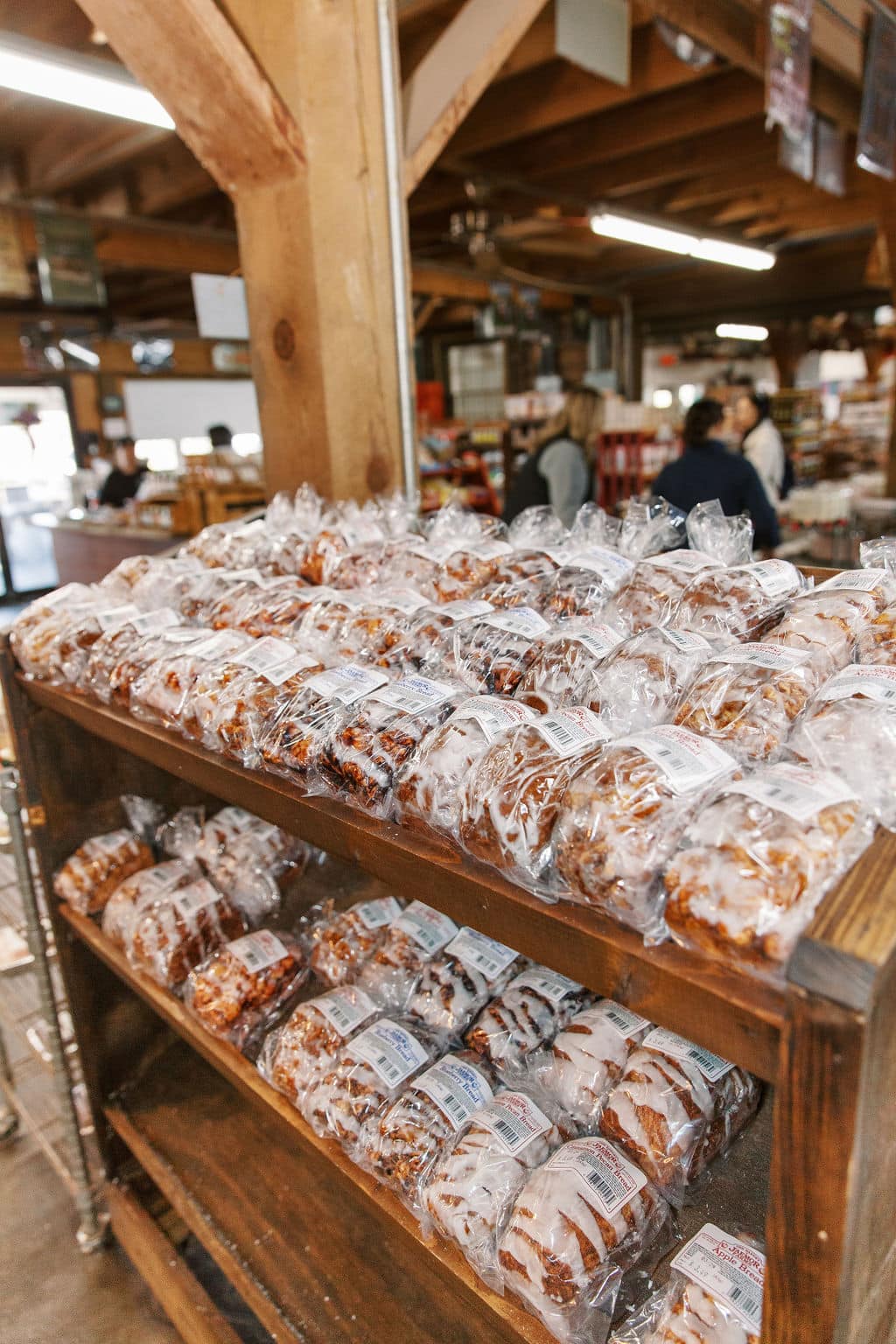 fruits & sweet bread from the bakery at Jaemor Farms